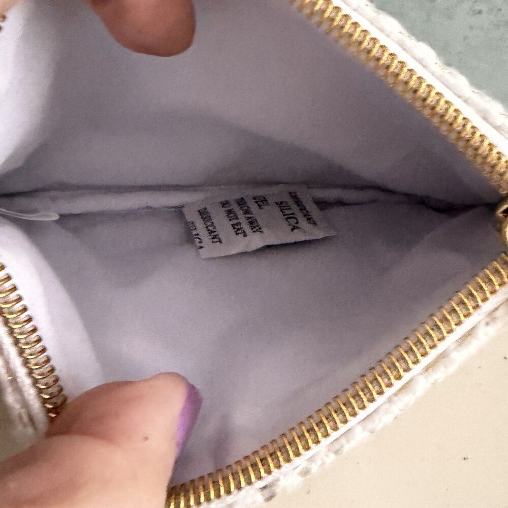 Kendra Scott Tweed Pouch Travel Mini Wristlet NEW - Picture 7 of 10
